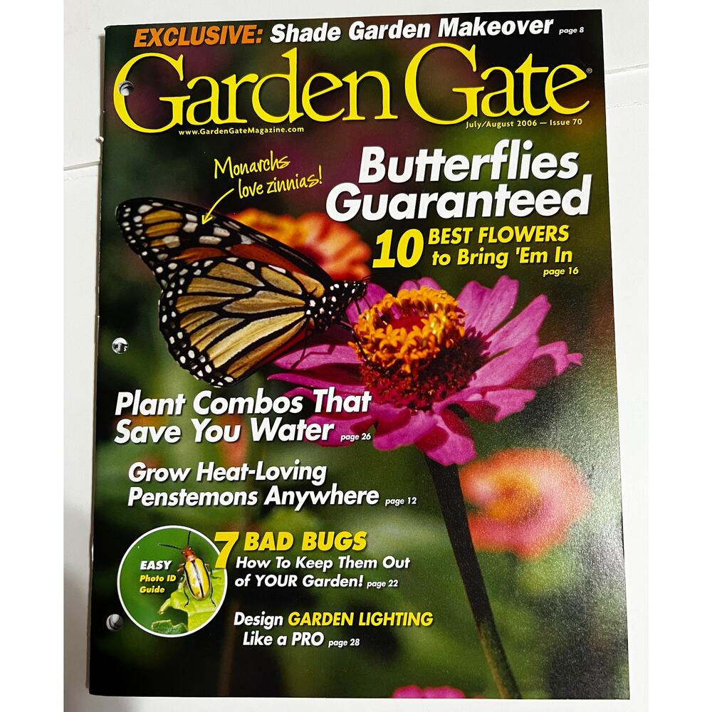 Garden Gate Gardening Back Issues July/August 2006 Issue 70